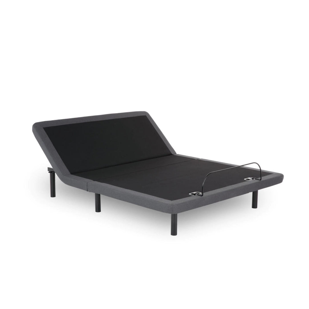 The iDealBed 4i adjustable custom bedframe in raised head position