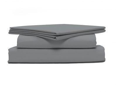 Haven Mattress, Bedface Sheet Set in Storm Grey