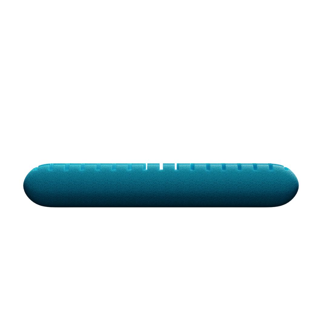 Sideview of Bedface Air Memory Foam Pillow