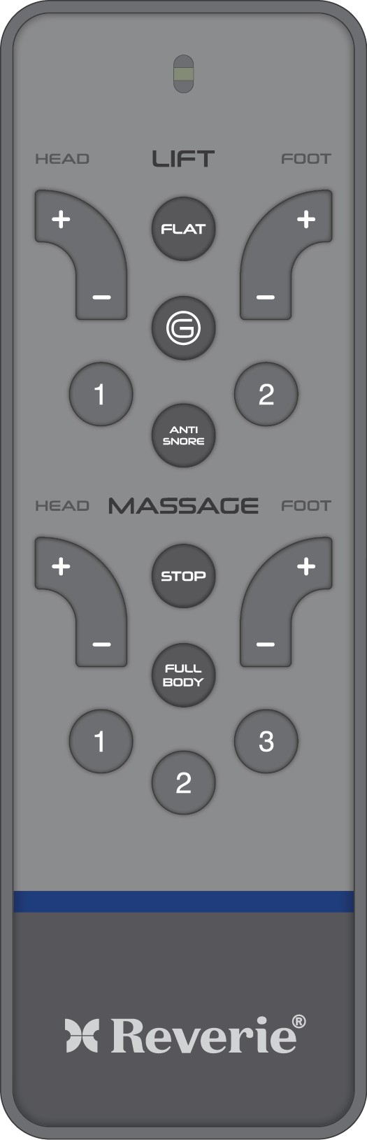 Reverie 400™ Adjustable Power Base with 3D-Wave Massage